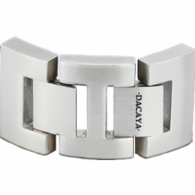 Dacaya armband cross roads bruin
